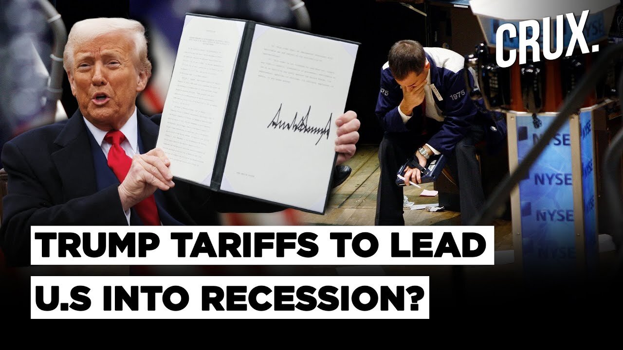 "A Severe And Unpleasant Blow" Is Trump Risking A Recession With His Sweeping Reciprocal Tariffs?