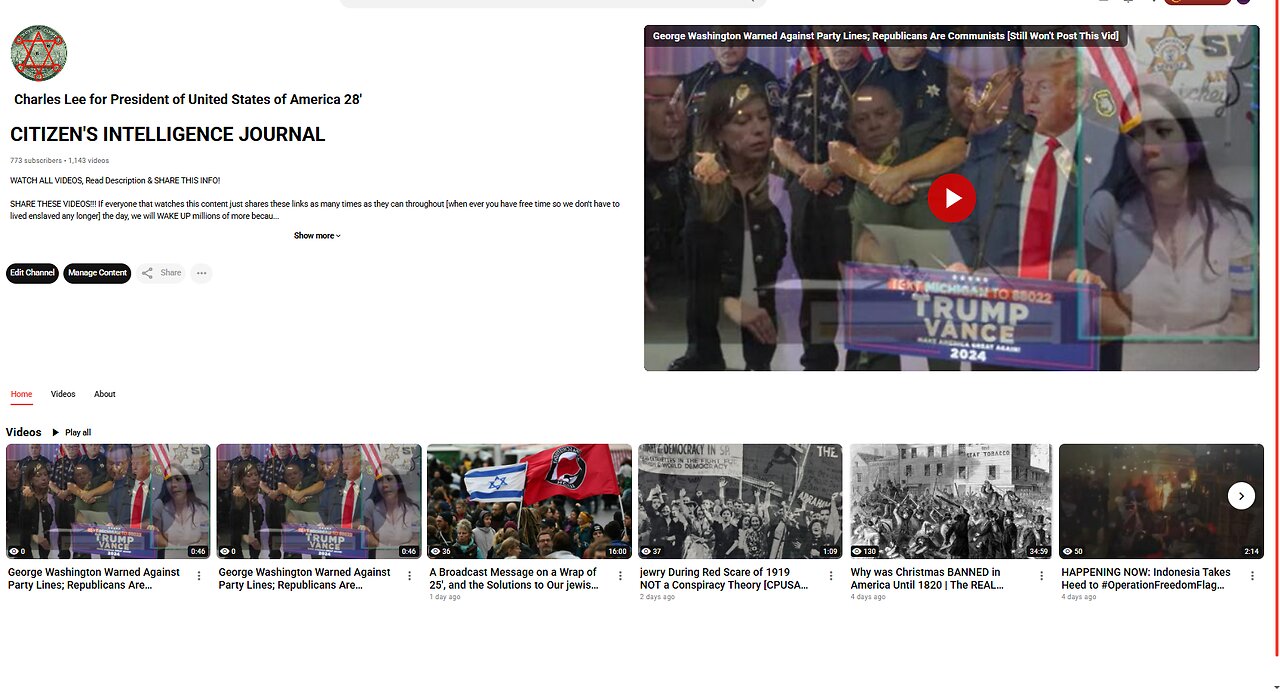 What Are They You May Ask? They Are Demons [Point, Blank, Peroid] | jews refused to post last my vid