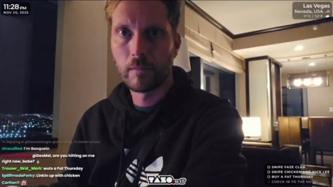 🛑🏁🎲 TAZO MEETS UP WITH OG GEEZER, CHICKENANDY, ADRIANAH, & TOKYOTRUMP IN LAS VEGAS 11-20-25