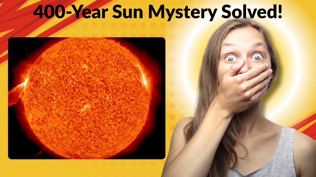400‑Year Mystery Solved: Why Sunspots Last for Weeks!