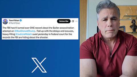 The FBI hasn't turned over ONE record about the Butler assassination attempt on President Trump!