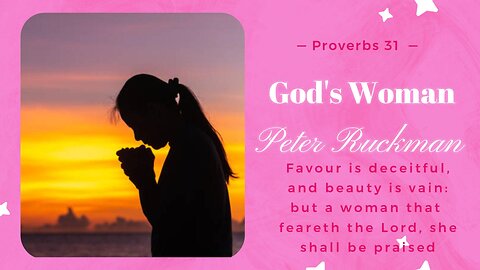 God's Woman Peter Ruckman