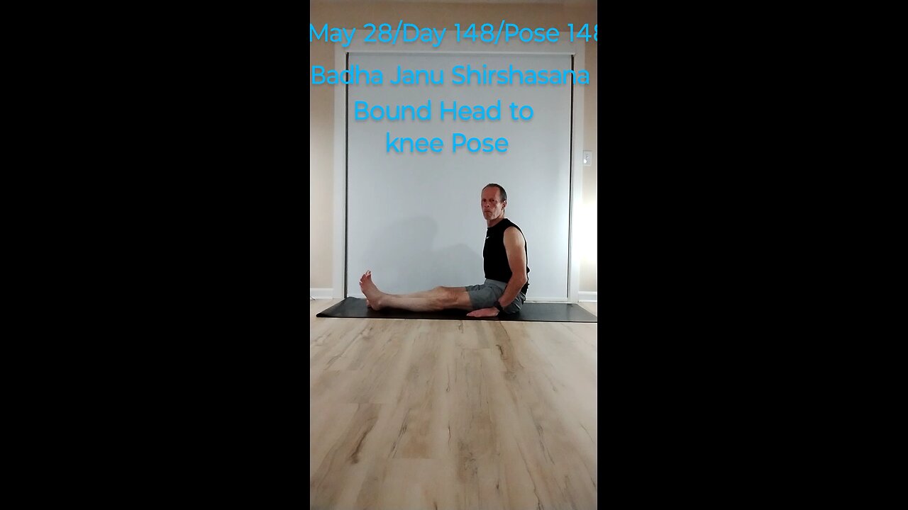 Badha Janu Shirshasana / Bound Head to knee Pose