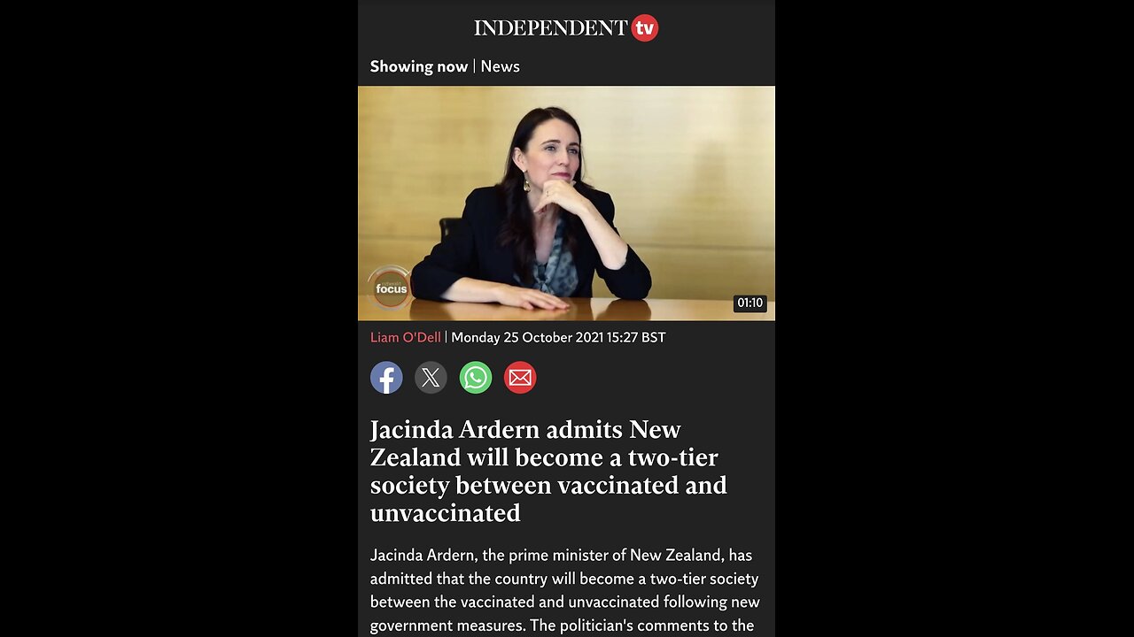 Former WEF NZ Tyrant Jacinda Ardern rewarded by a lucrative deal by her Globalist overlords at Blackrock.