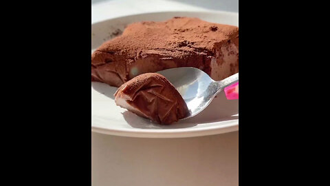 Chocolate and banana dessert