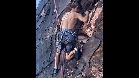Red Rock TR Climbing Beta Series E43 (2025): Red Springs Rock: Chin Diaper (5.10c)