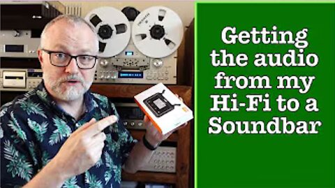 🎶📻 Old HiFi Meets Modern Tech: Listening Wirelessly Through a Soundbar! 🔊✨