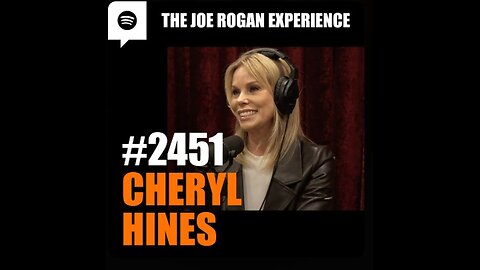 Joe Rogan w' Actress Cheryl Hines - (Wife of HHS Sec Robert F Kennedy Jr.)