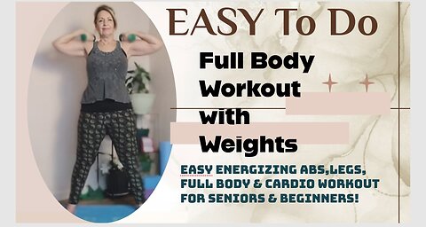 Easy to do Weight full body workout