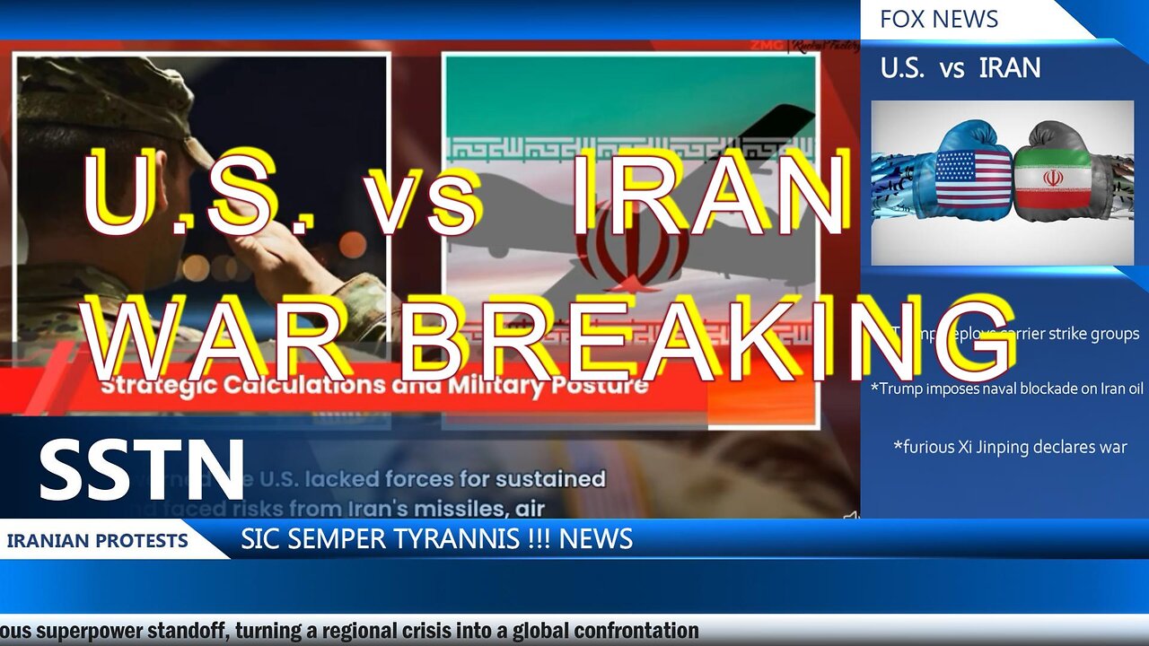 U.S. VS IRAN : WAR BREAKING