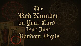 Hidden Secret Behind the Red Number on Your Card | ISB Explained