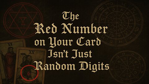 Hidden Secret Behind the Red Number on Your Card | ISB Explained