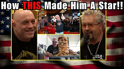 "How Guy Fieri Took Over Food TV | Joe Rogan Reveals the Wild Origin of Diners, Drive-Ins & Dives"