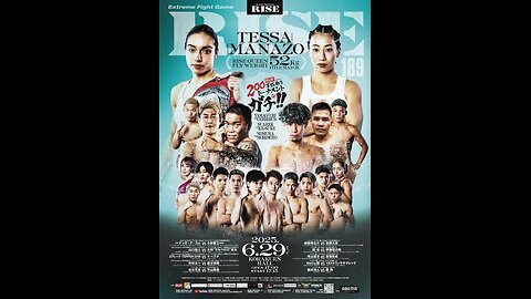RISE 189 - Jun 29 2025 - Korakuen Hall, Tokyo