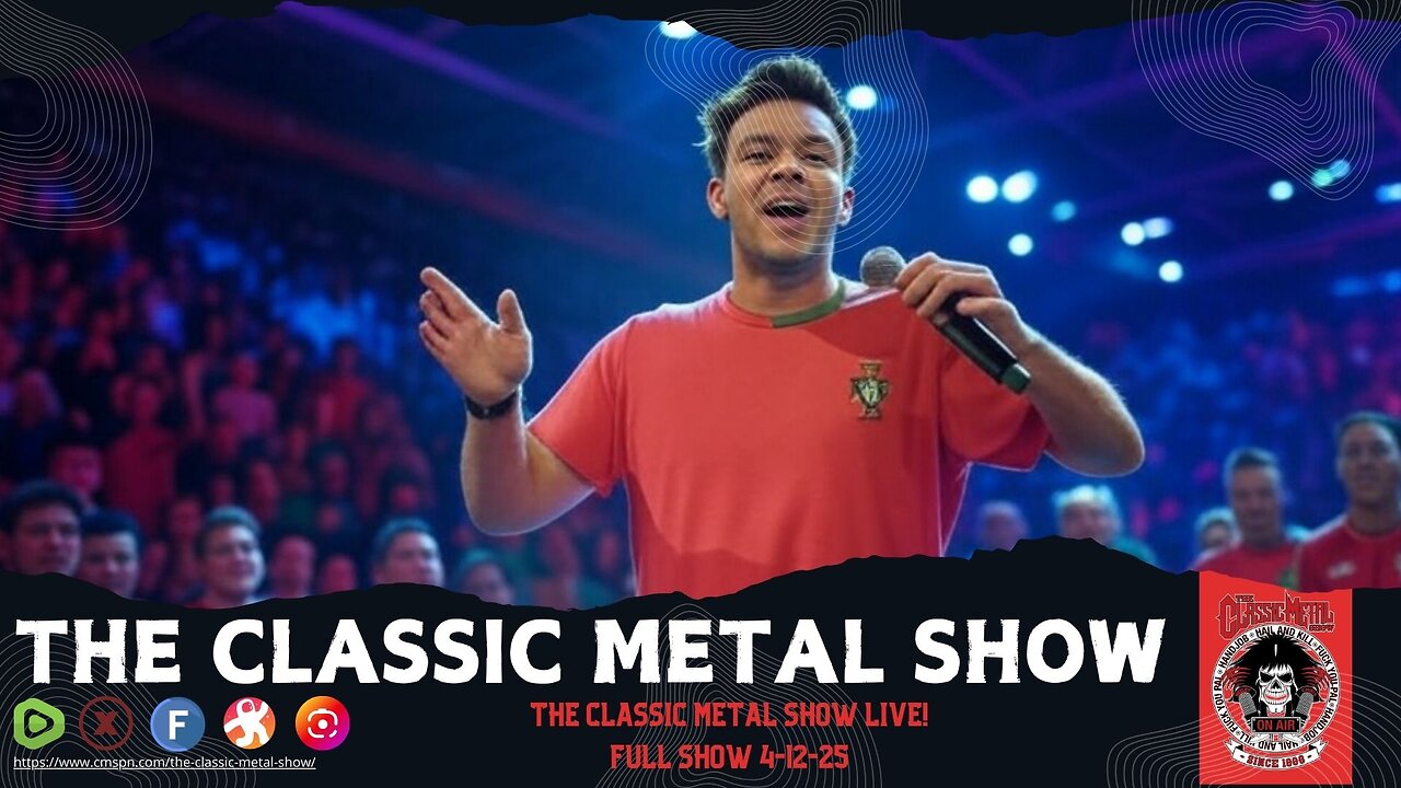 The Classic Metal Show LIVE! 4/12/25 (Full Show) (Free)
