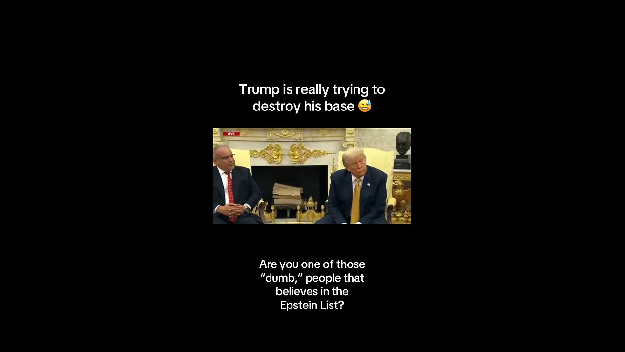 Trump doesn’t need our vote apparently….