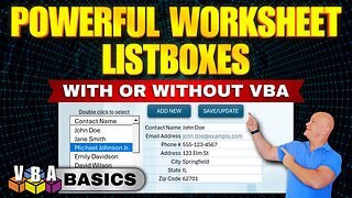 Form vs ActiveX: The Excel ListBox Showdown You’ve Been Waiting For