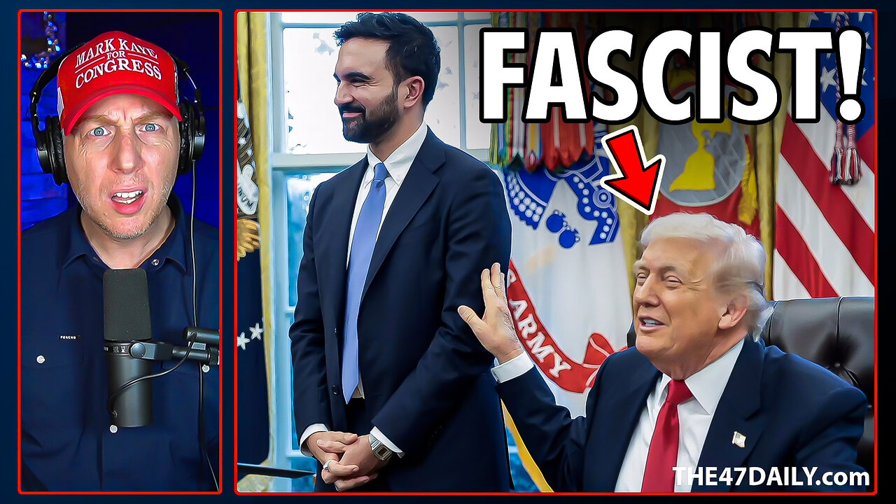 Zoran Mamdani Calls Trump a Fascist to His FACE!