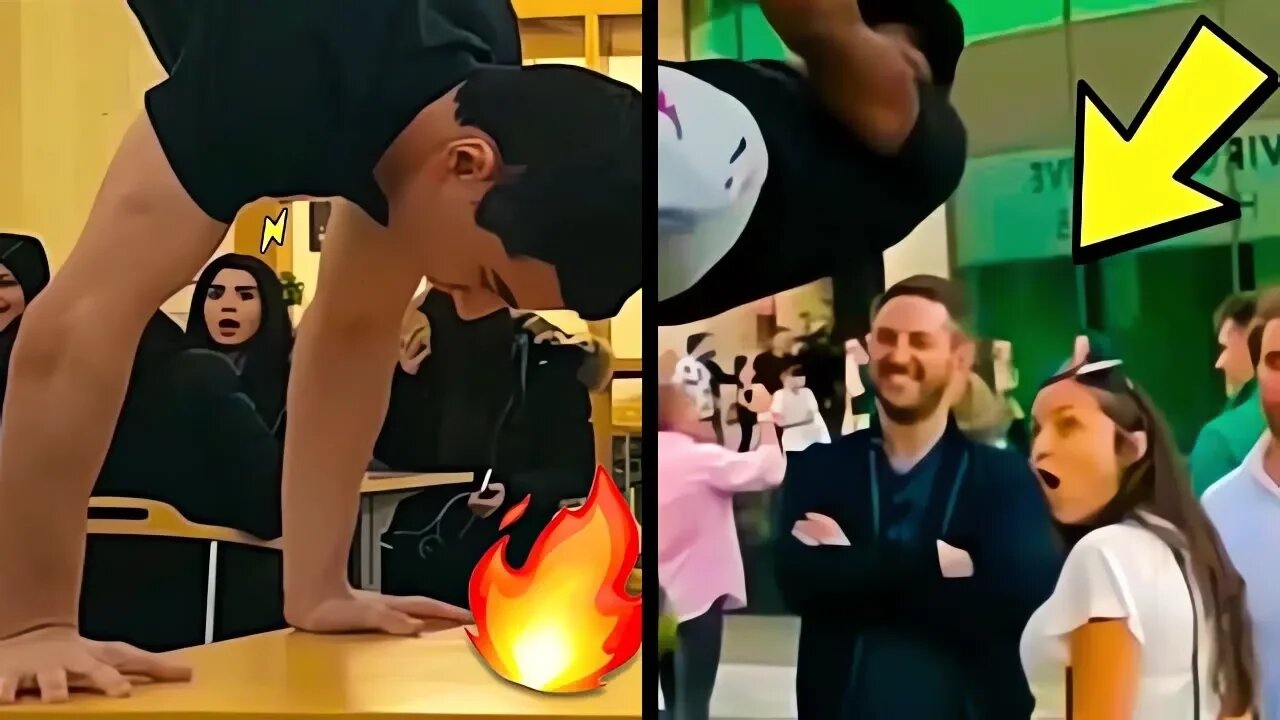 đŸ”¥Scaring People in The Gym With Calisthenics #11