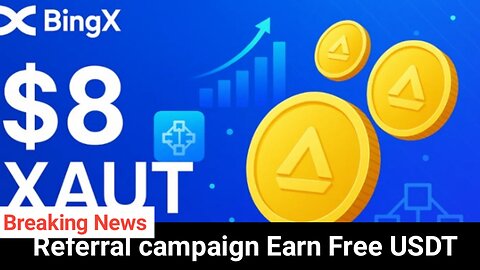 Earn $8 Free PER Referral on BingX | Easy Crypto Side Hustle Tutorial 2025