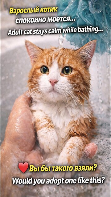 🐾💦 This kitten melted the internet! 💖