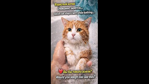 🐾💦 This kitten melted the internet! 💖