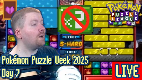 #PokemonPuzzleWeek2025 Day 7: Beating S-Hard With Combos Only Again, Doods! [Pokémon Puzzle League Speedruns]
