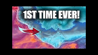 This Weather Pattern Just Did Something CRAZY! 1st Time Ever