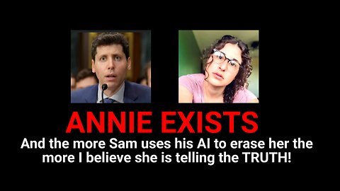 SAM ERA$E$ ANN!E W!TH H!$ LY!NG A!