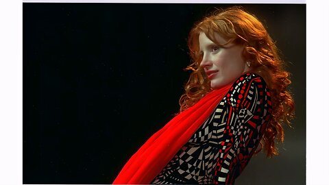 Jessica Chastain drawing