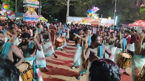 unbelievable Chanda Mela Kerala temple festival