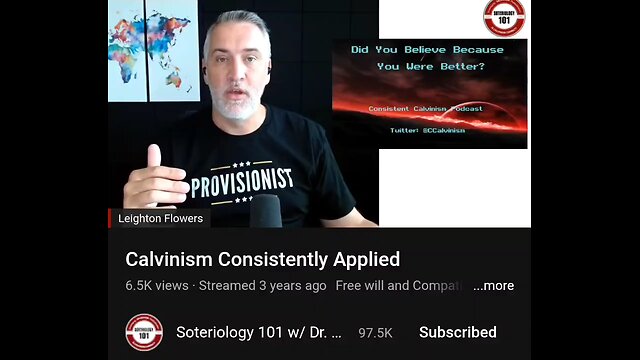The Consistant Calvinist Admits His Systematics Logical End