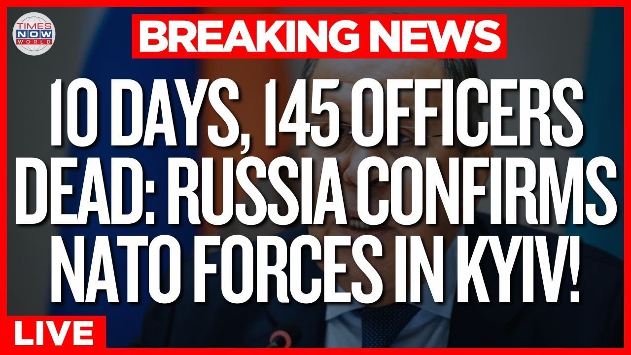 LIVE | Lavrov Claims NATO Secretly Leading Ukrainian Military Operations in War! | Times Now World