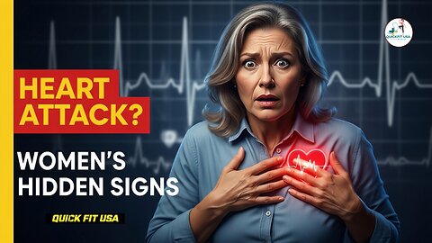 “Heart Attack Warning Signs Women Should Never Ignore | Silent Symptoms Explained