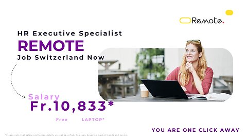 Remote work HR executive job Switzerland: Best Company Hiring in 2025!