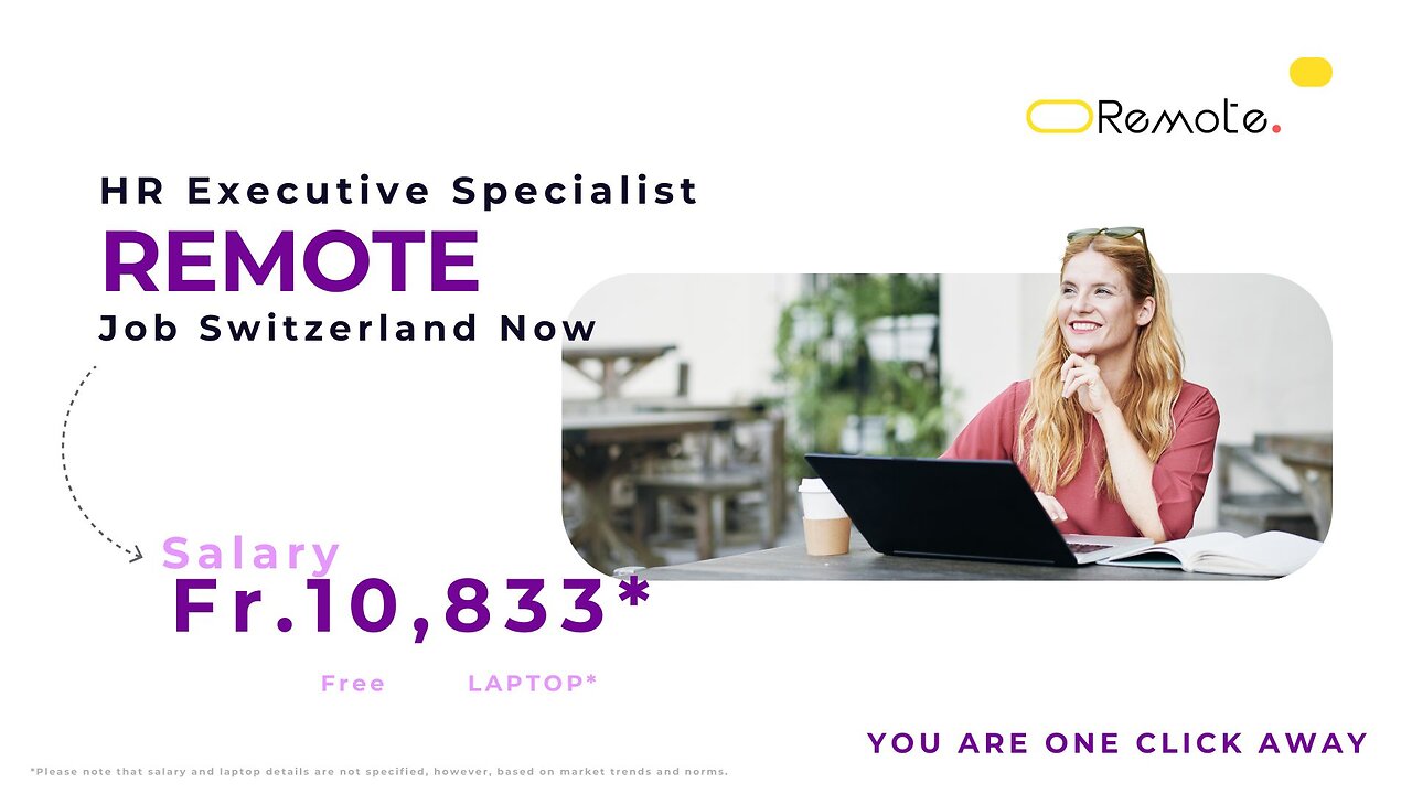 Remote work HR executive job Switzerland: Best Company Hiring in 2025!