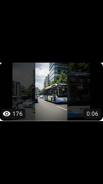 BYD Citybus Driving On The Road In Main Land China Grok Ai