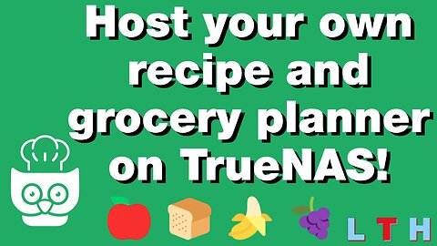 TrueNAS + KitchenOwl = Unlimited Recipes – See the Setup!