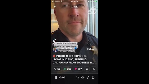 POLICE CHIEF EXPOSED - LIVING IN IDAHO, RUNNING CALIFORNIA FROM 600 MILES AWAY Millbrae Police Chie