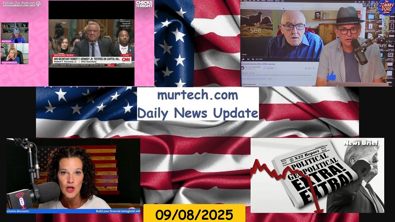 EP1679 | Chicks On The Right: Smackdown, Jimmy Dore: mRNA, Wendy Bell Radio: All The News,X22 Report