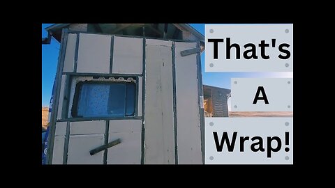 Framing in and Insulating the Off Grid Camper