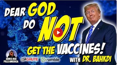 Dear God DO NOT Get The Vaccines! COVID Shots Will "DECIMATE World Population" Warns Dr. Bhakdi