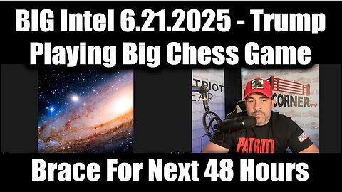 David Nino Rodriguez & The Ghost: Brace For Next 48 Hours 6.21.25 - Trump Playing Big Chess Game
