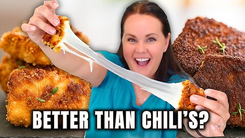 EASY Chili’s Mozzarella Sticks at Home (The Secret to Making Them BETTER!)