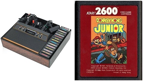 Atari 2600 - Donkey kong Jr