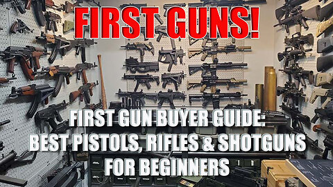 First Gun Buyer Guide: Best Pistols, Rifles & Shotguns for Beginners