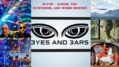 8/4/25 - Aliens, The Mysteries, and Weird Science (w/ Marcus Cage and Natureboy)