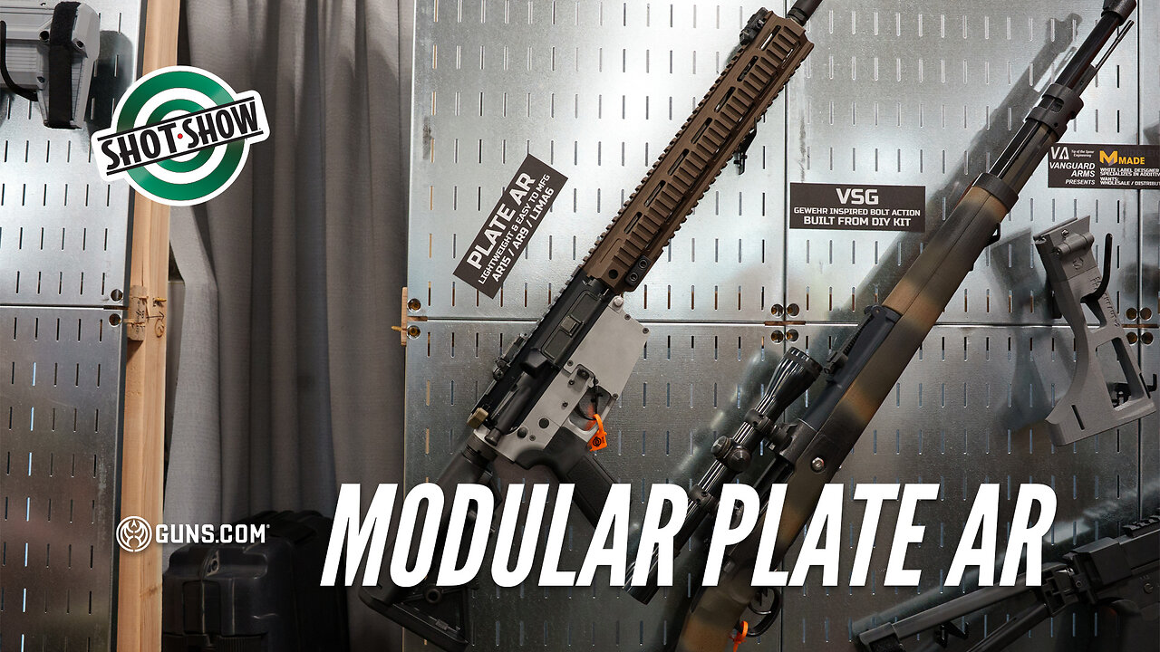 SHOT Show 2026: Modular Plate AR