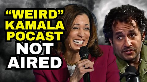 "CONFUSING AND WEIRD" Kamala Harris Interview Not Aired