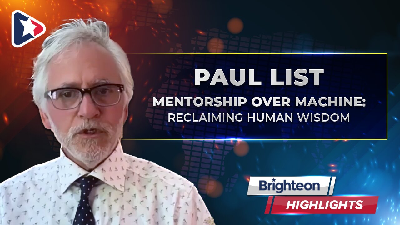Mentorship Over Machine: Reclaiming Human Wisdom
